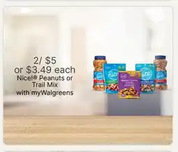 Walgreens Nice! Peanuts or Trail Mix offer