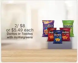 Walgreens Doritos or Tostitos offer