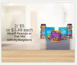 Walgreens Nice! Peanuts or Trail Mix offer