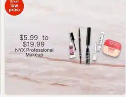 Walgreens NYX Professional Makeup offer
