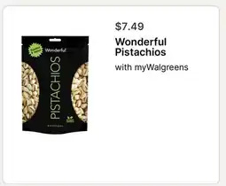 Walgreens Wonderful Pistachios offer