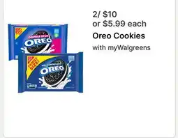 Walgreens Oreo Cookies offer