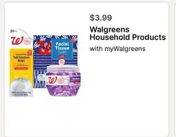 Walgreens Walgreens Household Products offer
