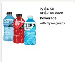 Walgreens Powerade offer