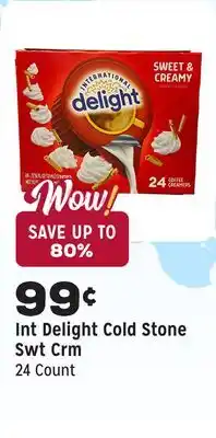Grocery Outlet Cold Stone Swt Crm offer