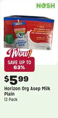 Grocery Outlet Org Asep Milk Plain offer