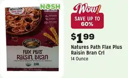 Grocery Outlet Flax Plus Raisin Bran Crl offer