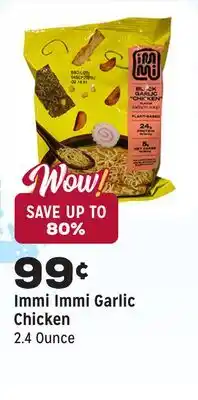 Grocery Outlet Immi Garlic Chicken offer