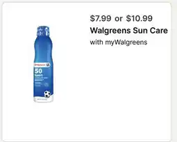 Walgreens Walgreens Sun Care offer