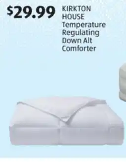 Aldi KIRKTON HOUSE Temperature Regulating Down Alt Comforter offer