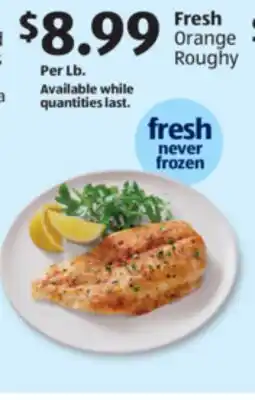 Aldi Fresh Orange Roughy offer