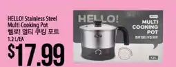 Hmart HELLO! Stainless Steel Multi Cooking Pot offer
