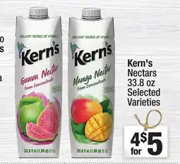 Super King Markets Kern's Nectars offer