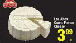 Super King Markets Los Altos Queso Fresco Cheese offer