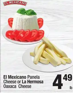 Super King Markets El Mexicano Panela Cheese or La Hermosa Oaxaca Cheese offer