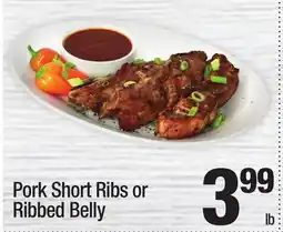 Super King Markets Pork Short Ribs or Ribbed Belly offer