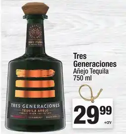 Super King Markets Tres Generaciones Añejo Tequila offer