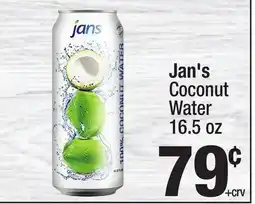 Super King Markets Jan's Coconut Water offer