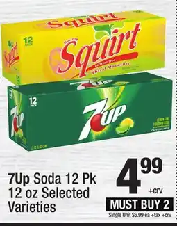 Super King Markets 7Up Soda offer