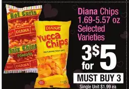 Super King Markets Diana Chips offer