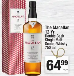 Super King Markets The Macallan 12 Yr Double Cask Single Malt Scotch Whisky offer