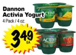 Superior Grocers Dannon Activia Yogurt offer