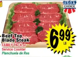 Superior Grocers Beef Top Blade Steak offer