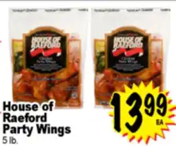 Superior Grocers House of Raeford Party Wings offer