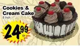 Superior Grocers Cookies & Cream Cake offer