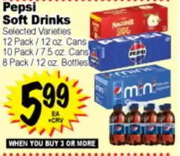 Superior Grocers Pepsi Soft Drinks offer