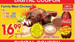 Superior Grocers Family Meal Chicken offer