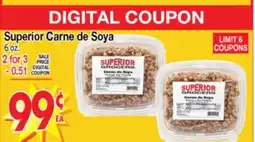 Superior Grocers Superior Carne de Soya offer
