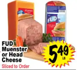 Superior Grocers FUD Muenster or Head Cheese offer