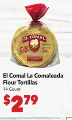 Vallarta Supermarkets El Comal La Comaleada Flour Tortillas offer