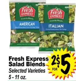 Superior Grocers Fresh Express Salad Blends offer