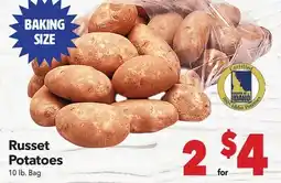 Vallarta Supermarkets Russet Potatoes offer