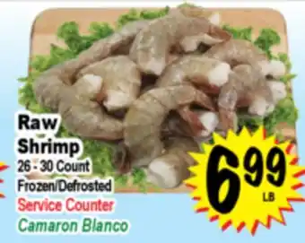 Superior Grocers Raw Shrimp offer