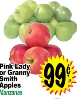 Superior Grocers Pink Lady or Granny Smith Apples offer