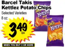 Superior Grocers Barcel Takis Kettlez Potato Chips offer