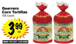 Superior Grocers Guerrero Corn Tortillas offer
