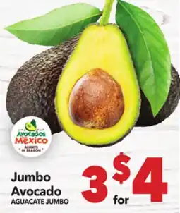 Vallarta Supermarkets Jumbo Avocado / AGUACATE JUMBO offer