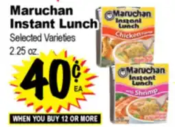 Superior Grocers Maruchan Instant Lunch offer