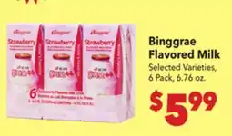 Vallarta Supermarkets Binggrae Flavored Milk offer