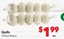 Vallarta Supermarkets Garlic offer