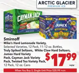 Vallarta Supermarkets Smirnoff offer