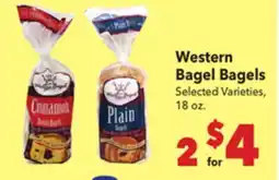 Vallarta Supermarkets Western Bagel Bagels offer