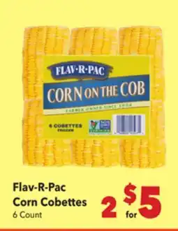 Vallarta Supermarkets Flav-R-Pac Corn Cobettes offer