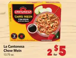 Vallarta Supermarkets La Cantonesa Chow Mein offer