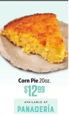 Vallarta Supermarkets Corn Pie offer