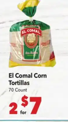 Vallarta Supermarkets El Comal Corn Tortillas offer